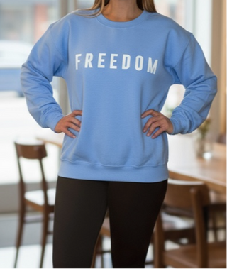“F R E E D O M” Crewneck