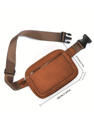 Britney Leather Crossbody Bag Camel