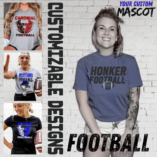 CUSTOMIZABLE FOOTBALL MOCKUP