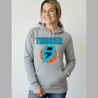 Thunder Basketball Blue Ink Color