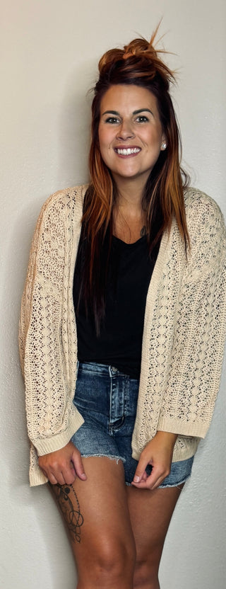 Natural Ashley Cardigan