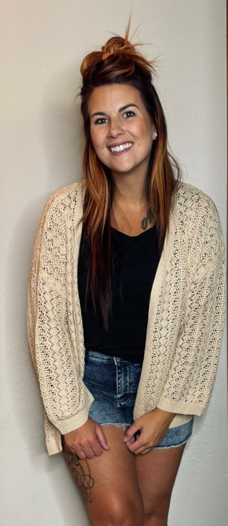 Natural Ashley Cardigan
