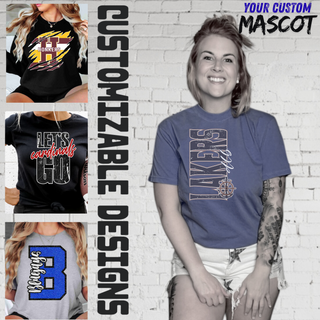 CUSTOMIZABLE SCHOOL SPIRIT MOCKUP