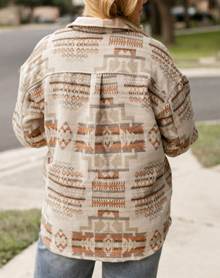 Brown Western Style Jacket