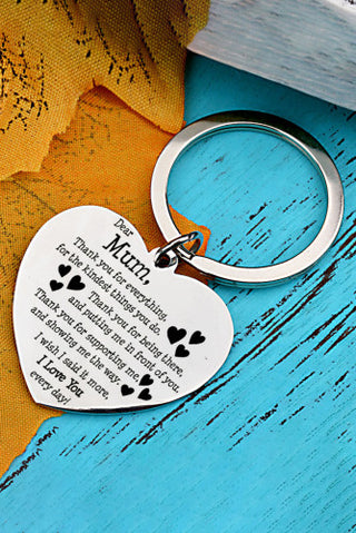 Dear Mum Keychain