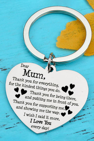 Dear Mum Keychain
