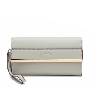 NL USA Light Gray Purse Set