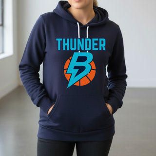 Thunder Basketball Blue Ink Color