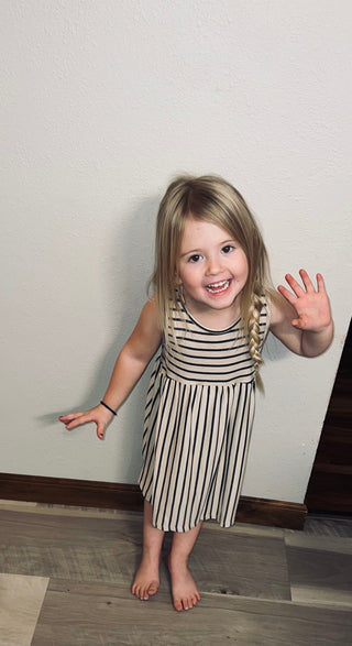 Kids Sleeve A-Line Dress