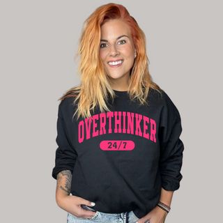 OVERTHINKER 24/7 CREWNECK
