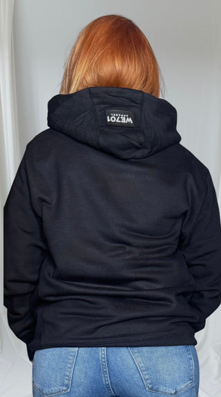 WE701 Unisex PVC Rubber Patch Premium Hoodie