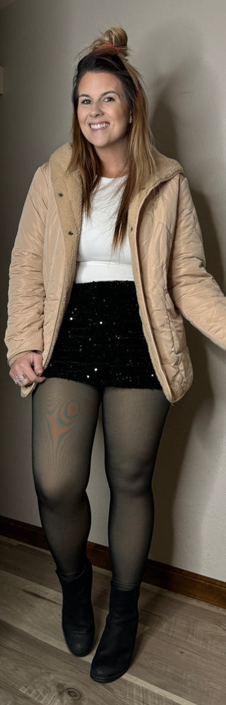 Reversible Fleece Puffer Jacket