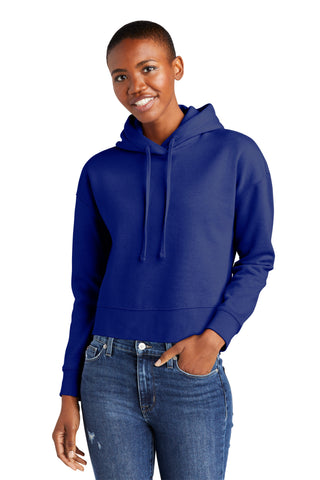 Women's Modest Cropped Fleece Hoodie