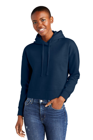 Women's Modest Cropped Fleece Hoodie