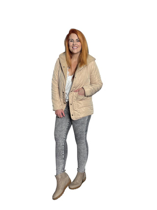 Reversible Fleece Puffer Jacket