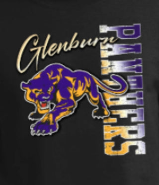 GLENBURN PANTHERS SIDEWAYS SHORT SLEEVE TEE
