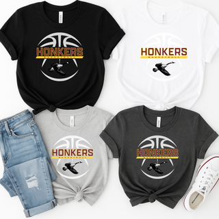 Honkers Basketball White Ball