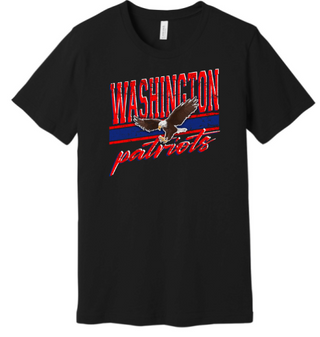 WASHINGTON PATRIOTS SHORT SLEEVE TEES