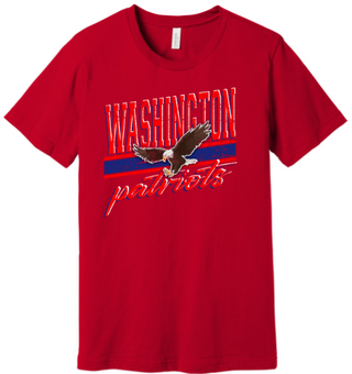 WASHINGTON PATRIOTS SHORT SLEEVE TEES