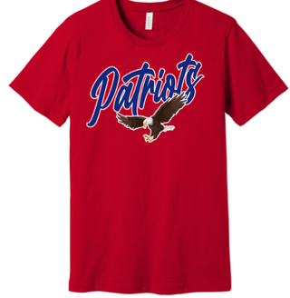 PATRIOTS SINGLE SHORT SLEEVE TEES