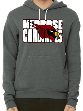 NEDROSE CARDINALS CUSTOM HOODIE (BOLD DESIGN)