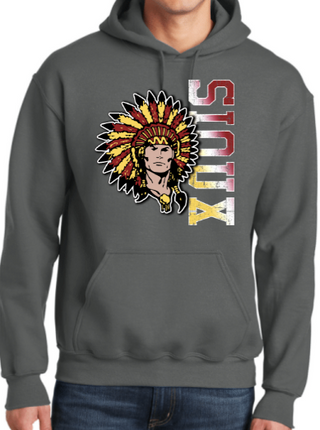 SIDEWAYS SIOUX HOODIE