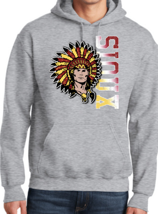 SIDEWAYS SIOUX HOODIE
