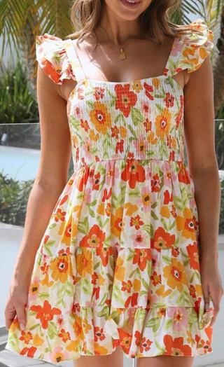 Floral Mini Dress