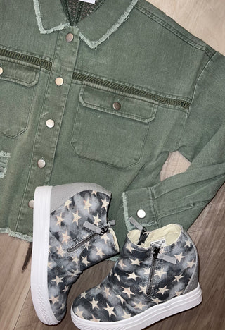 ARI Denim Wedge